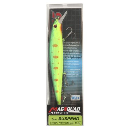 Воблер SKYFISH "MAGSQUAD 115SP" 115 мм, 16 гр, 0,5-1,5 м, цвет: 08